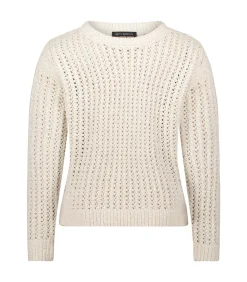 Betty Barclay Grofgebreide trui beige Outlet