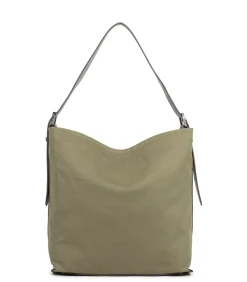 LANCASTER Grote bucketbag – Canvas KBA khaki