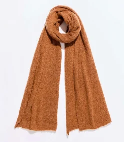 La Fiancée Grote gerecycleerde sjaal ZAFIRE darkBeige Online
