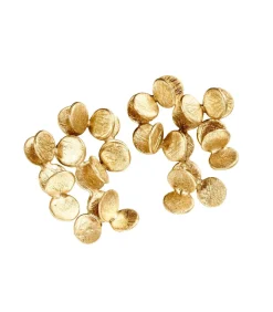 Joidart Grote gouden oorbellen Arai gold Clearance