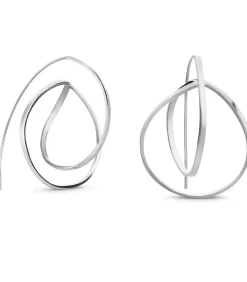 Joidart Grote zilveren Embolic oorbellen silver Online