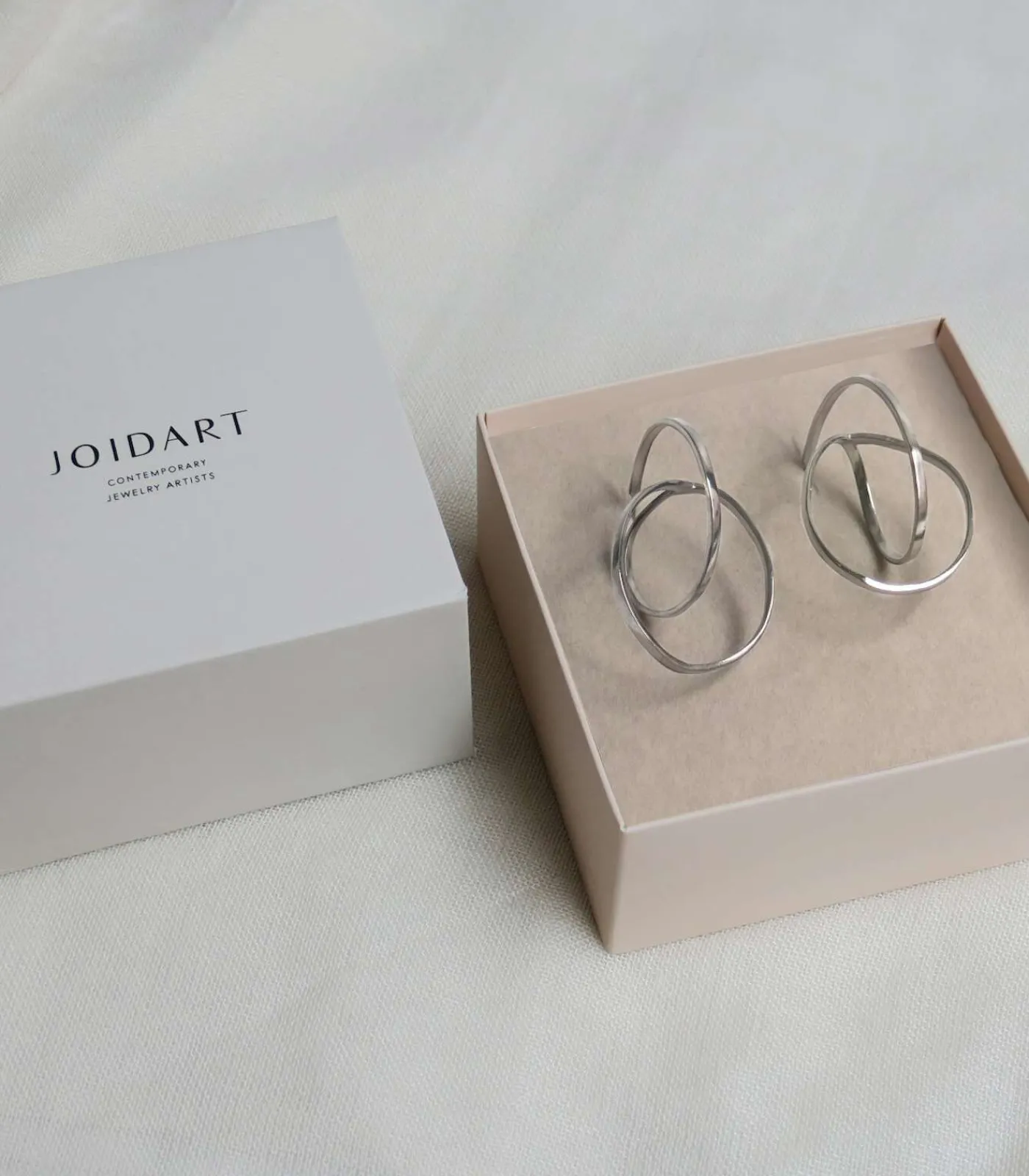 Joidart Grote zilveren Embolic oorbellen silver Online