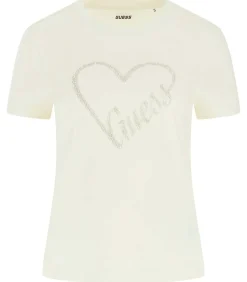 GUESS Love Ss T-Shirt white Sale