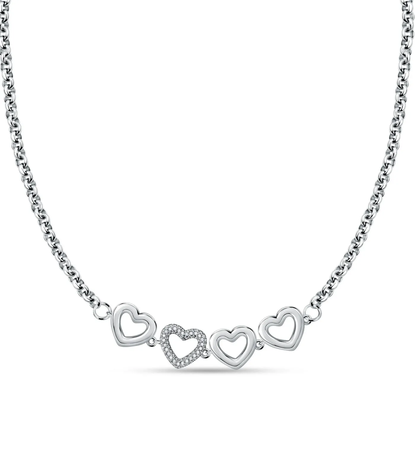 Morellato Halsketting BAGLIORI lightGrey New
