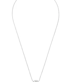 JOOP! Halsketting voor dames, 925 Sterling zilver, zirkonia synth. | Hart silver Hot