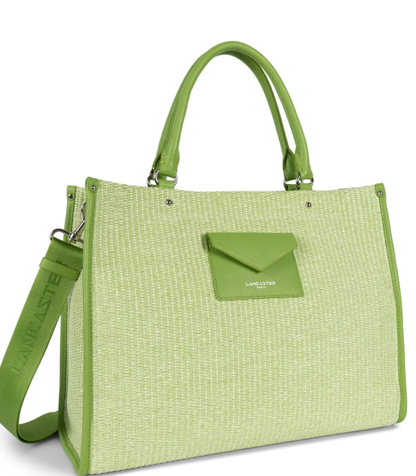 LANCASTER Handdraagtas - Actual Mini Osier neonGreen Discount