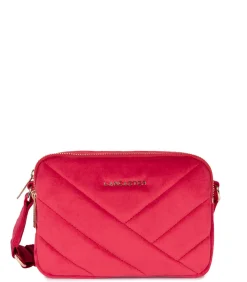 LANCASTER Handtas - Velvet Matelassé red Online