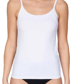 Avet Hemdje spaghetti bandjes - 70191 microfiber - dames onderhemd - singlet dames - wit & zwart white Outlet
