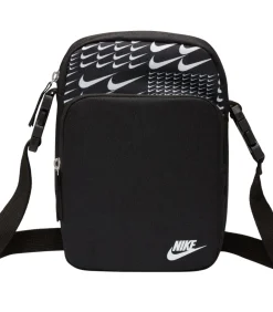 Nike HERITAGE - Crossbody Zak - Zwart black Discount