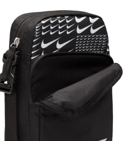 Nike HERITAGE - Crossbody Zak - Zwart black Discount