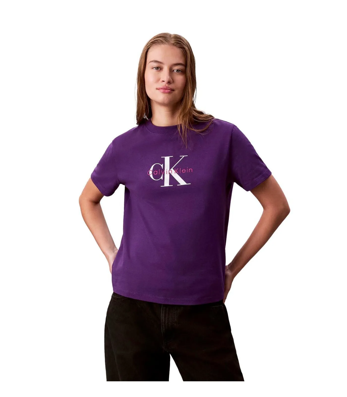 Calvin Klein Jeans Hero Ss Classic Mono purple New