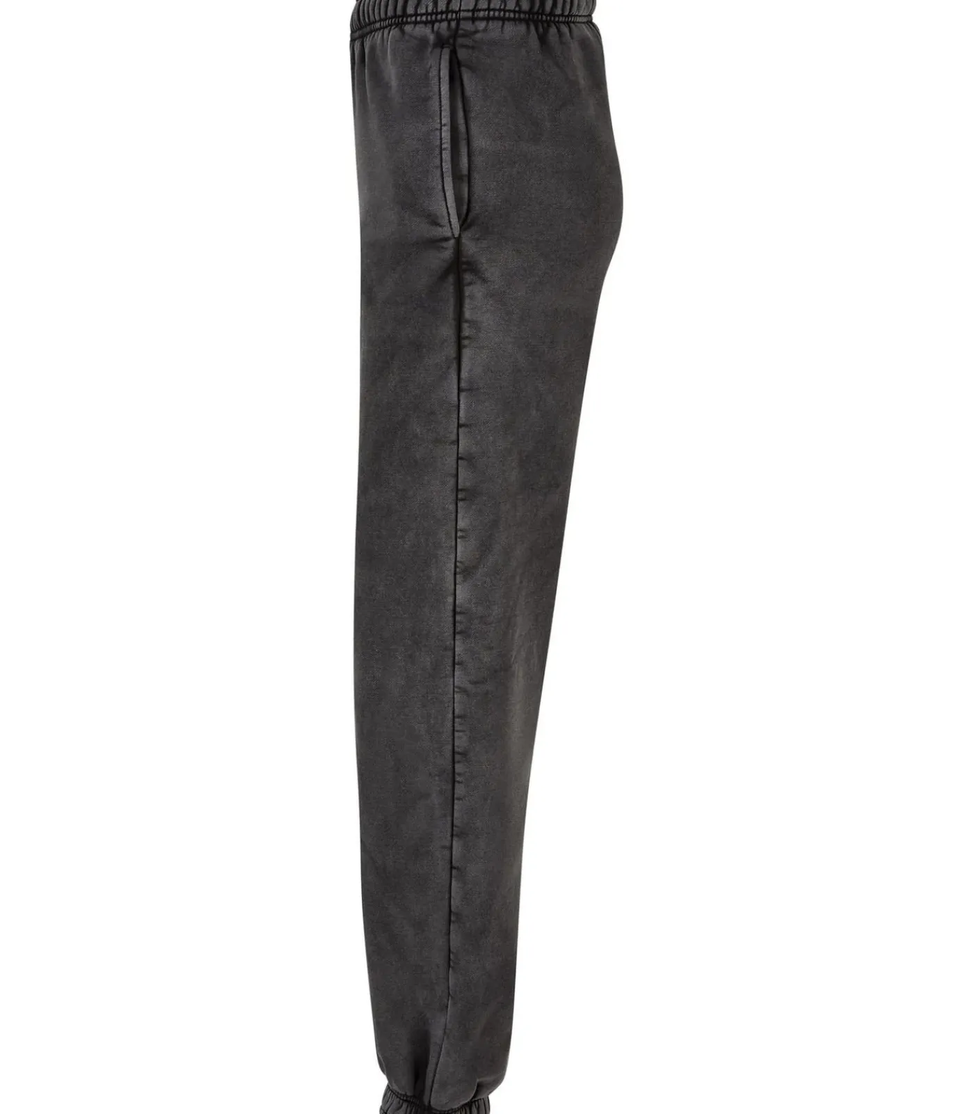 Urban Classics HIGH WAIST - Joggingbroek - Zwart black Clearance