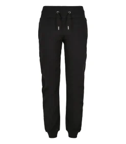 Urban Classics HIGH WAIST - Joggingbroek - Zwart black Best