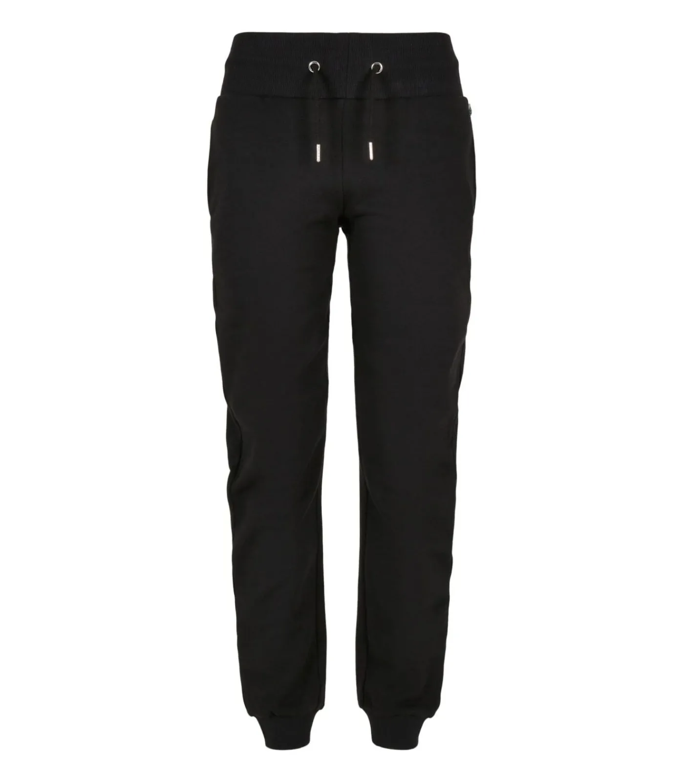 Urban Classics HIGH WAIST - Joggingbroek - Zwart black Best