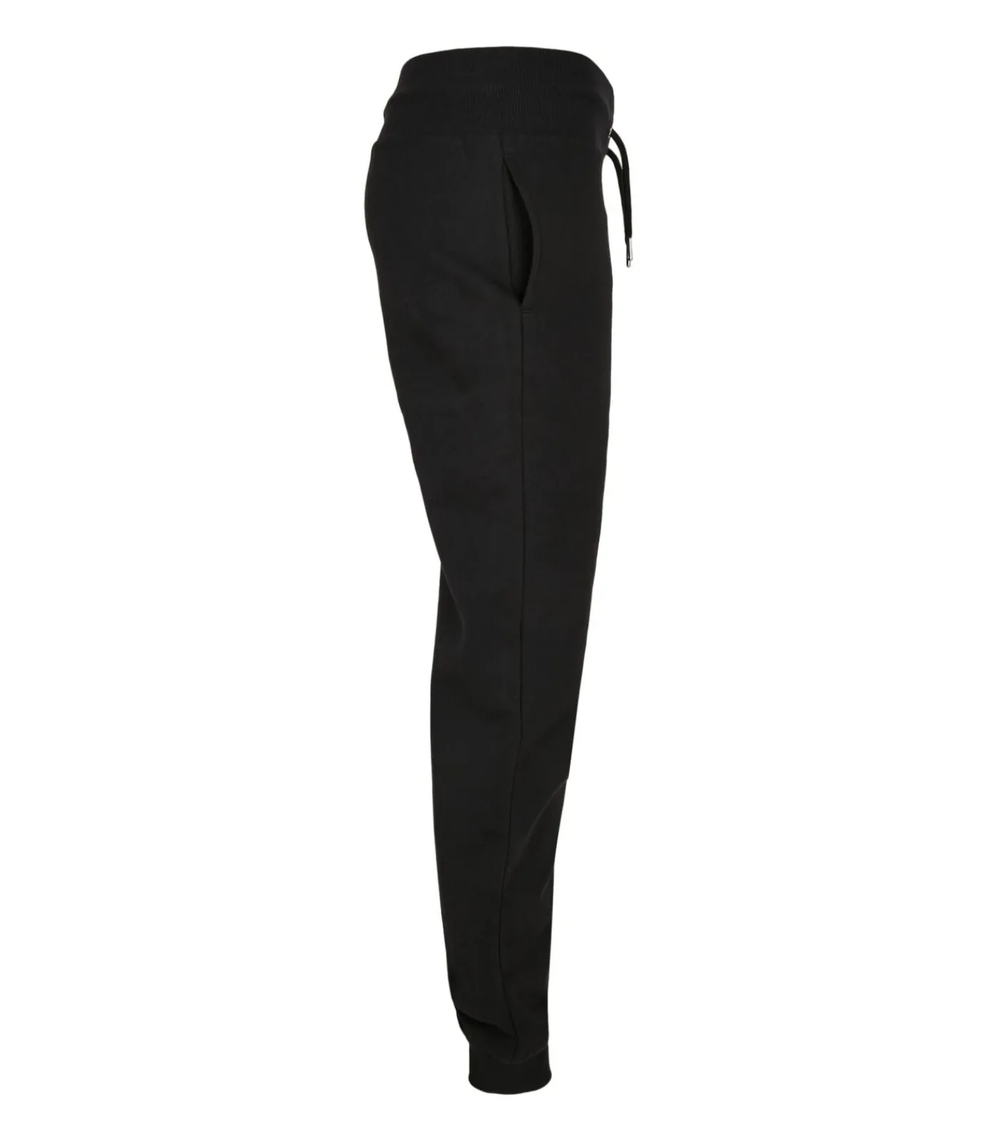 Urban Classics HIGH WAIST - Joggingbroek - Zwart black Best