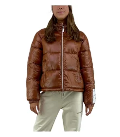 HINNOMINATE Jas Nylon Donsjas Met Alle Ritssluitingen En Label Op De Pols brown Online