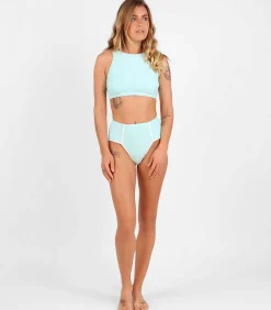 Oxbow Hoge BH jacquard badstof handdoek SOUREY turquoise Sale