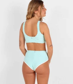 Oxbow Hoge BH jacquard badstof handdoek SOUREY turquoise Sale