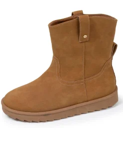 ISOTONER Hoge dameslaarzen camel Clearance