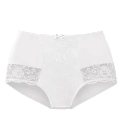 LASCANA Hoge taille shapewear slip Perfect Basics white Outlet