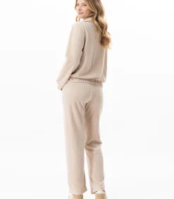 LE CHAT Homewear-set met ritssluiting van fluweel COUNTRY 126 beige Hot
