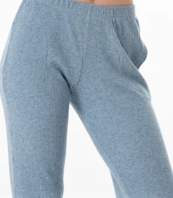 LE CHAT Homewear-set van lurex-breisel CLUB 122 blue Online