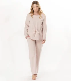LE CHAT Homewear-set van lurex-fleece ECLAT 124 pink Sale
