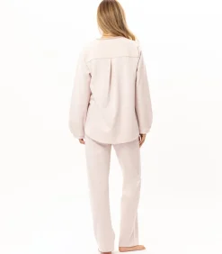 LE CHAT Homewear-set van lurex-fleece ECLAT 112 pink Clearance