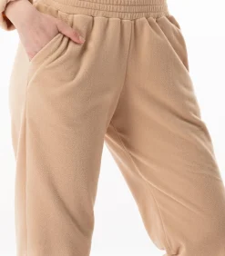 LE CHAT Homewear-set van micropolar LINETTE 122 brown Clearance