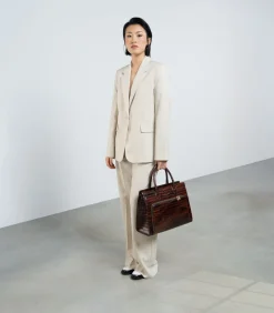 Isabel Bernard Honoré Handtas Bruin IB25110-230-13 brown Discount