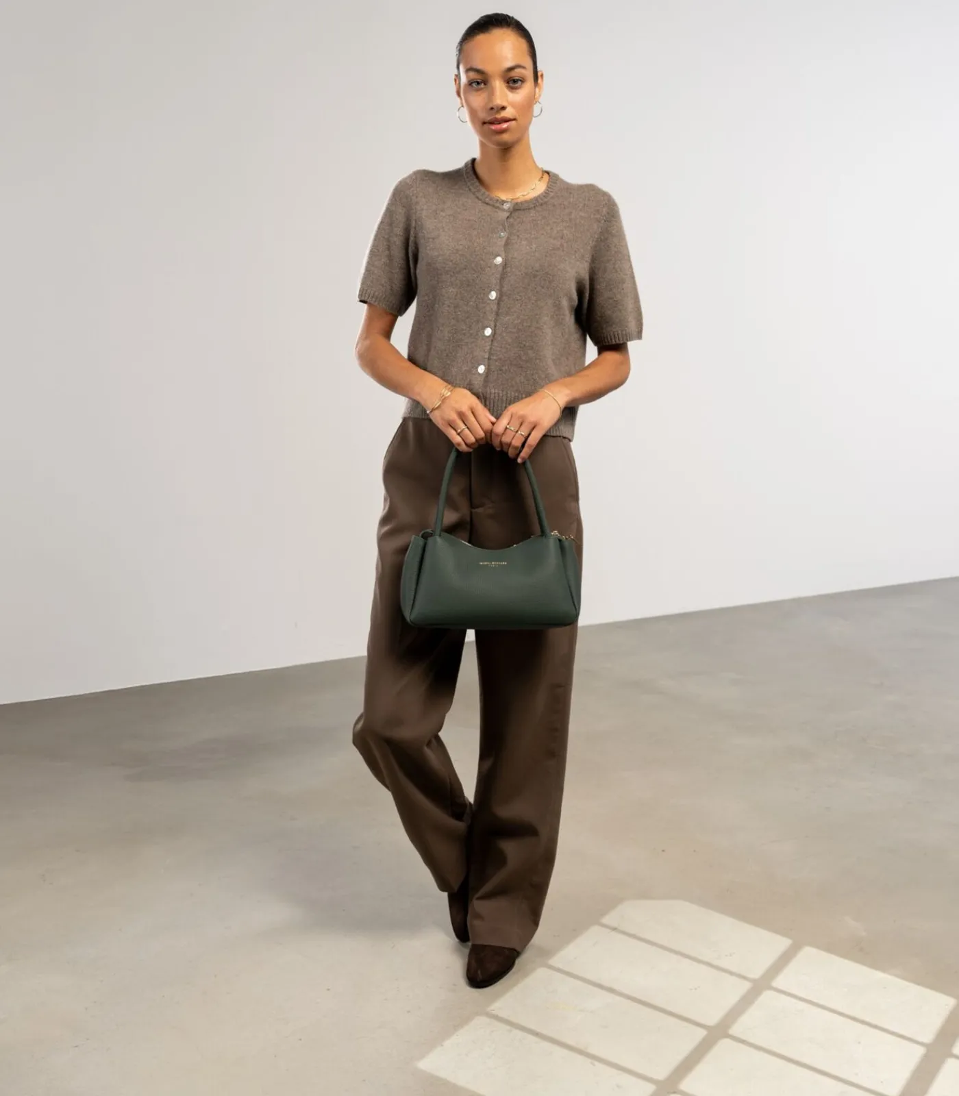 Isabel Bernard Honoré Handtas Groen IB21133-061 green Sale