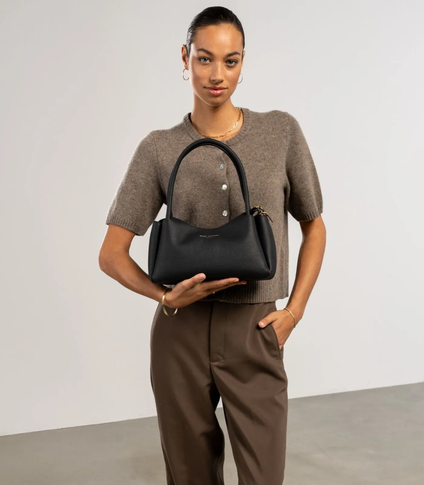 Isabel Bernard Honoré Handtas Zwart IB21133-001 black New