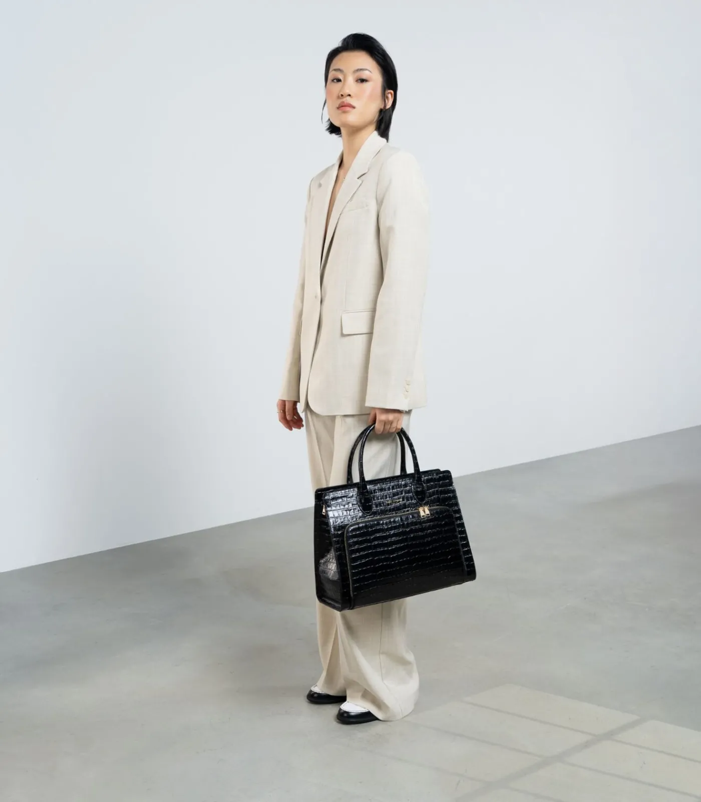 Isabel Bernard Honoré Handtas Zwart IB25110-201-13 black Sale
