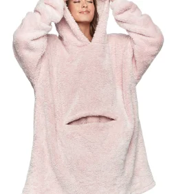 SELMARK Hooded sweatshirt poncho en kussenset PC1 STYLE ADD pink Online
