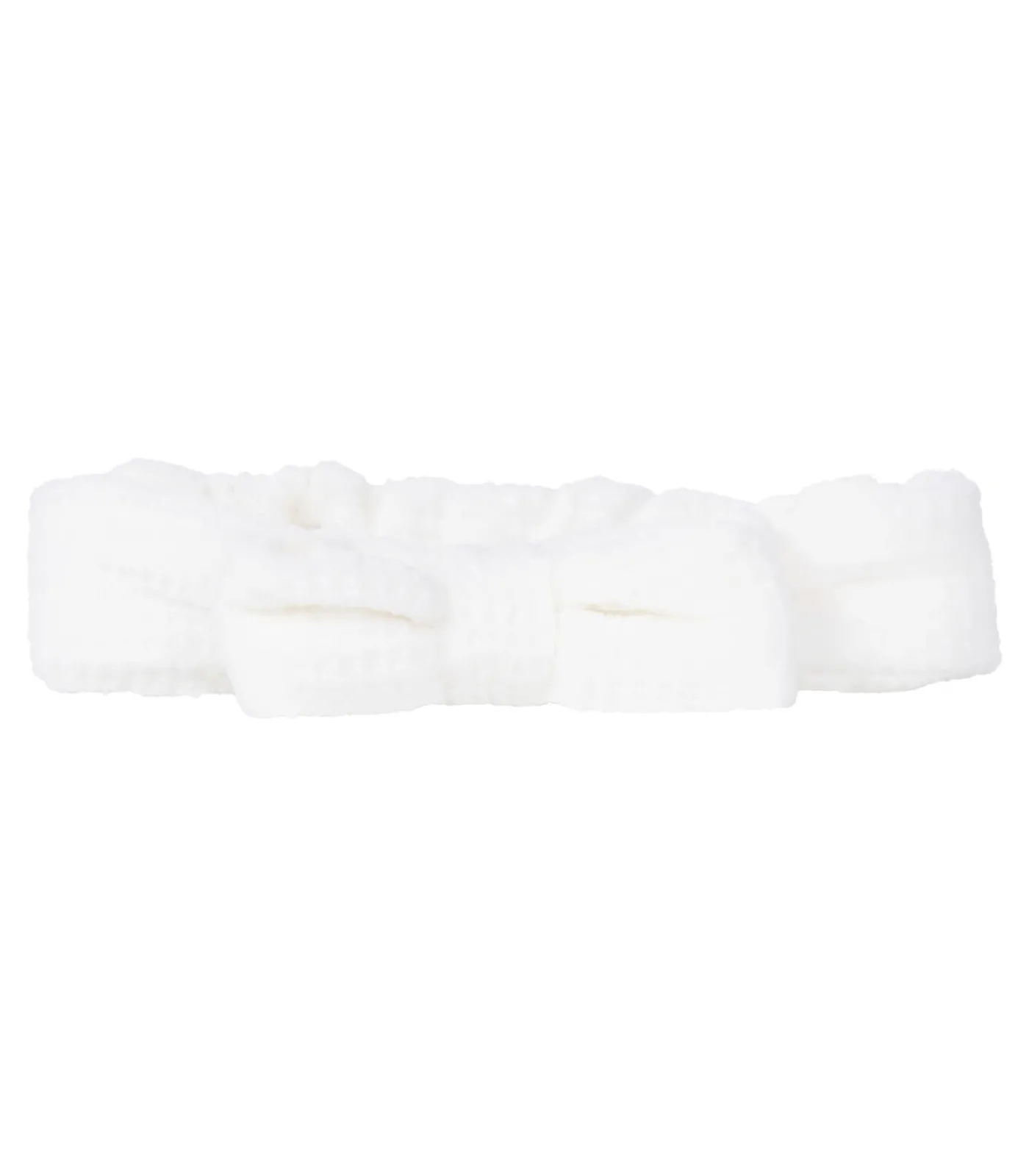Hunkemöller Hoofdband van flanellen fleece white Clearance