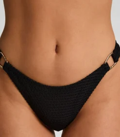 Hunkemöller Hoog uitgesneden bikinibroekje Cairo black Hot