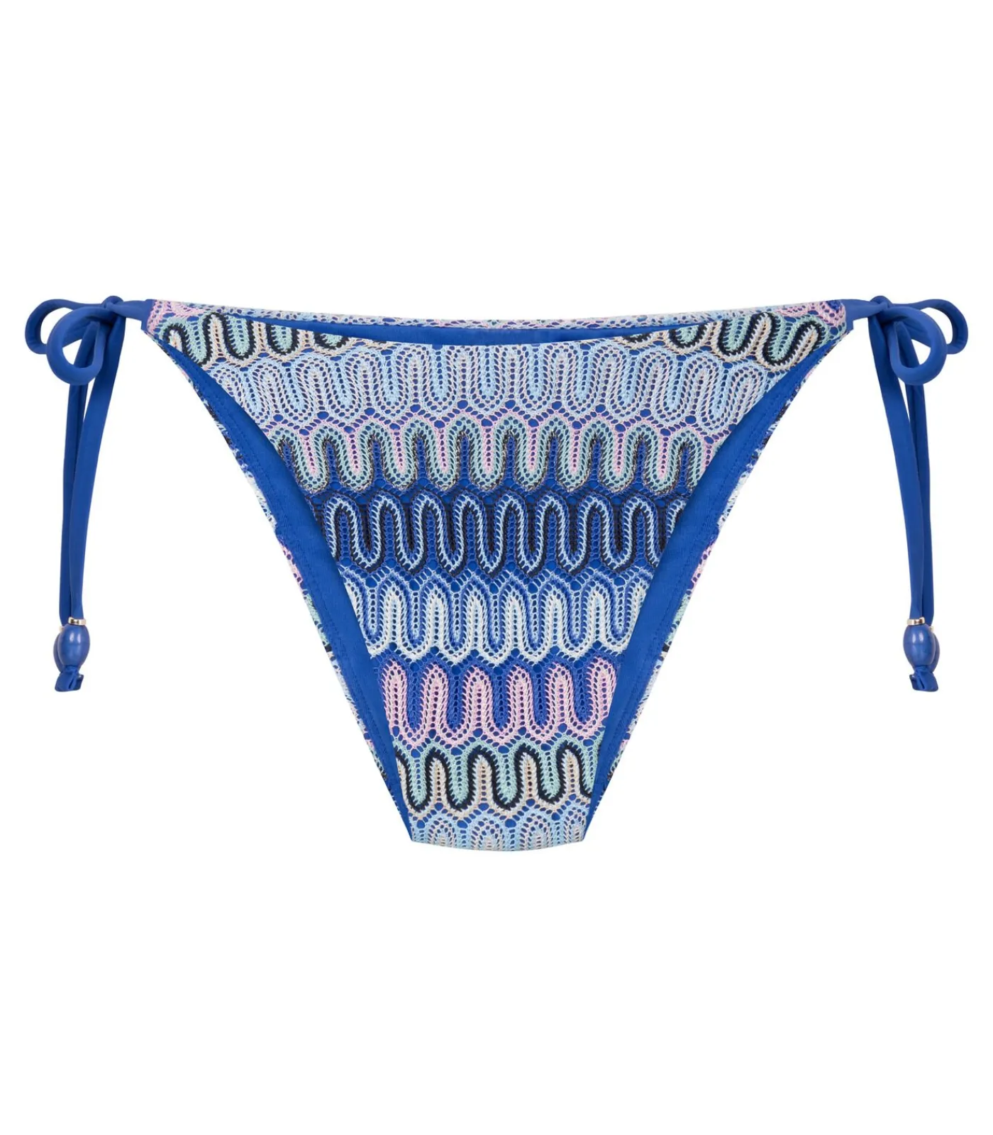 Hunkemöller Hoog uitgesneden bikinibroekje Cali blue Online