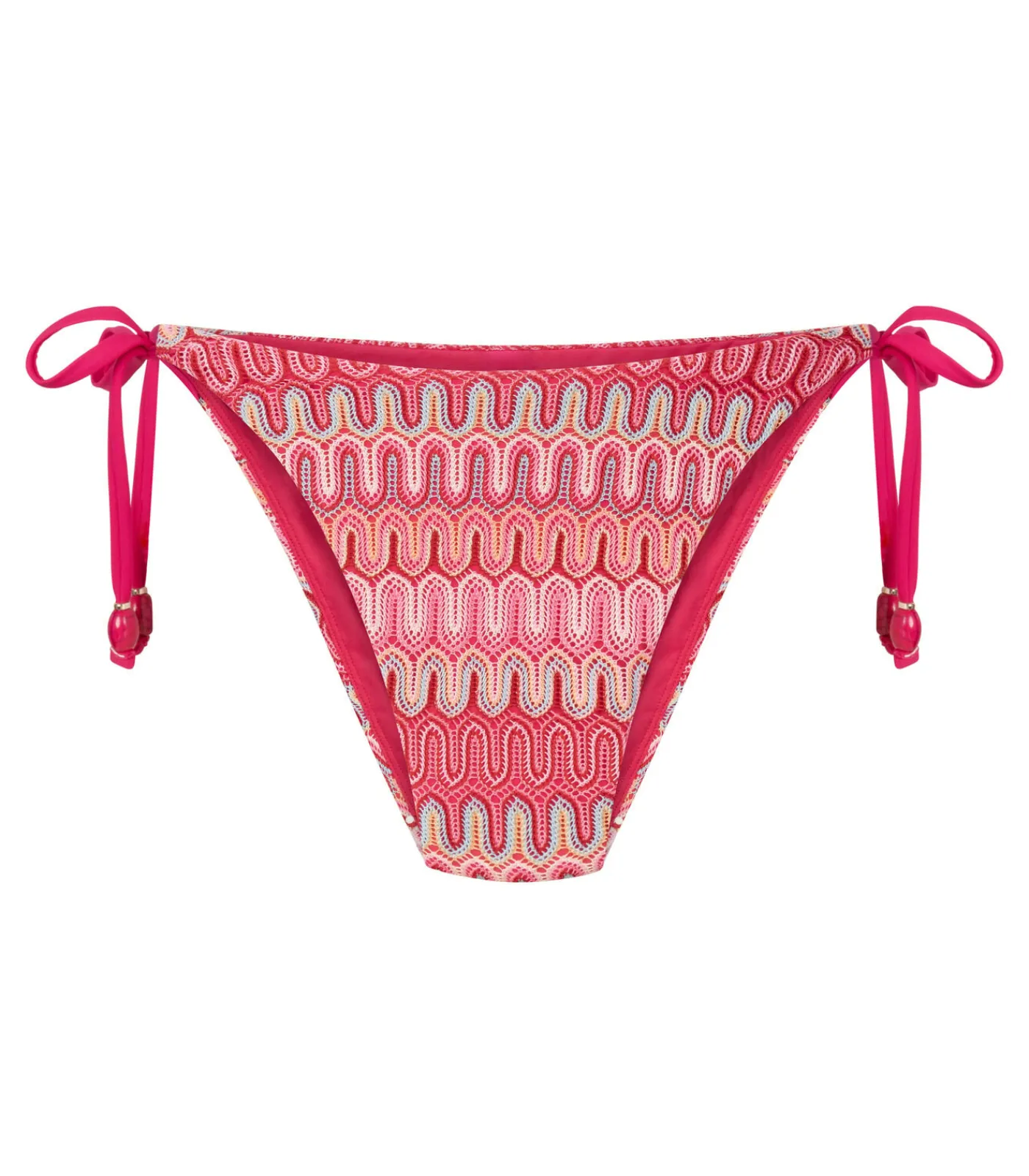 Hunkemöller Hoog uitgesneden bikinibroekje Cali pink Clearance