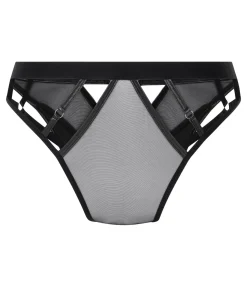 Hunkemöller Hoog uitgesneden brazilian Zelda black Hot