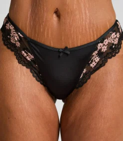 Hunkemöller Hoog uitgesneden brazilian Caro black Outlet