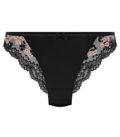 Hunkemöller Hoog uitgesneden brazilian Caro black Outlet