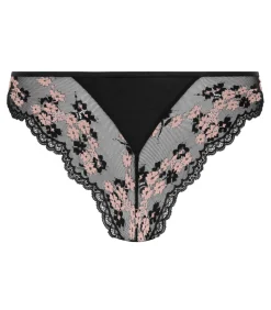 Hunkemöller Hoog uitgesneden brazilian Caro black Outlet