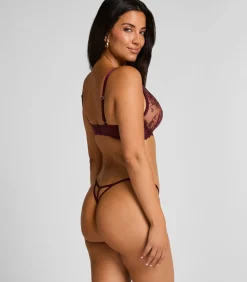 Hunkemöller Hoog uitgesneden string Hollie purple New