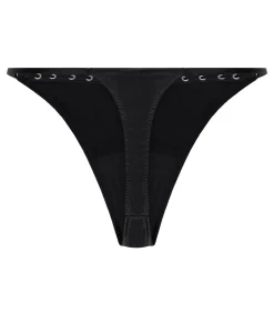 Hunkemöller Hoog uitgesneden string Pina black Clearance