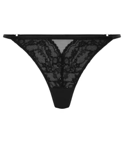 Hunkemöller Hoog uitgesneden string Sabrina black Hot