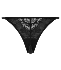 Hunkemöller Hoog uitgesneden string Sabrina black Hot