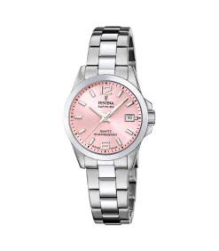 FESTINA Horloge Acero Clasico Swiss Made pink Hot