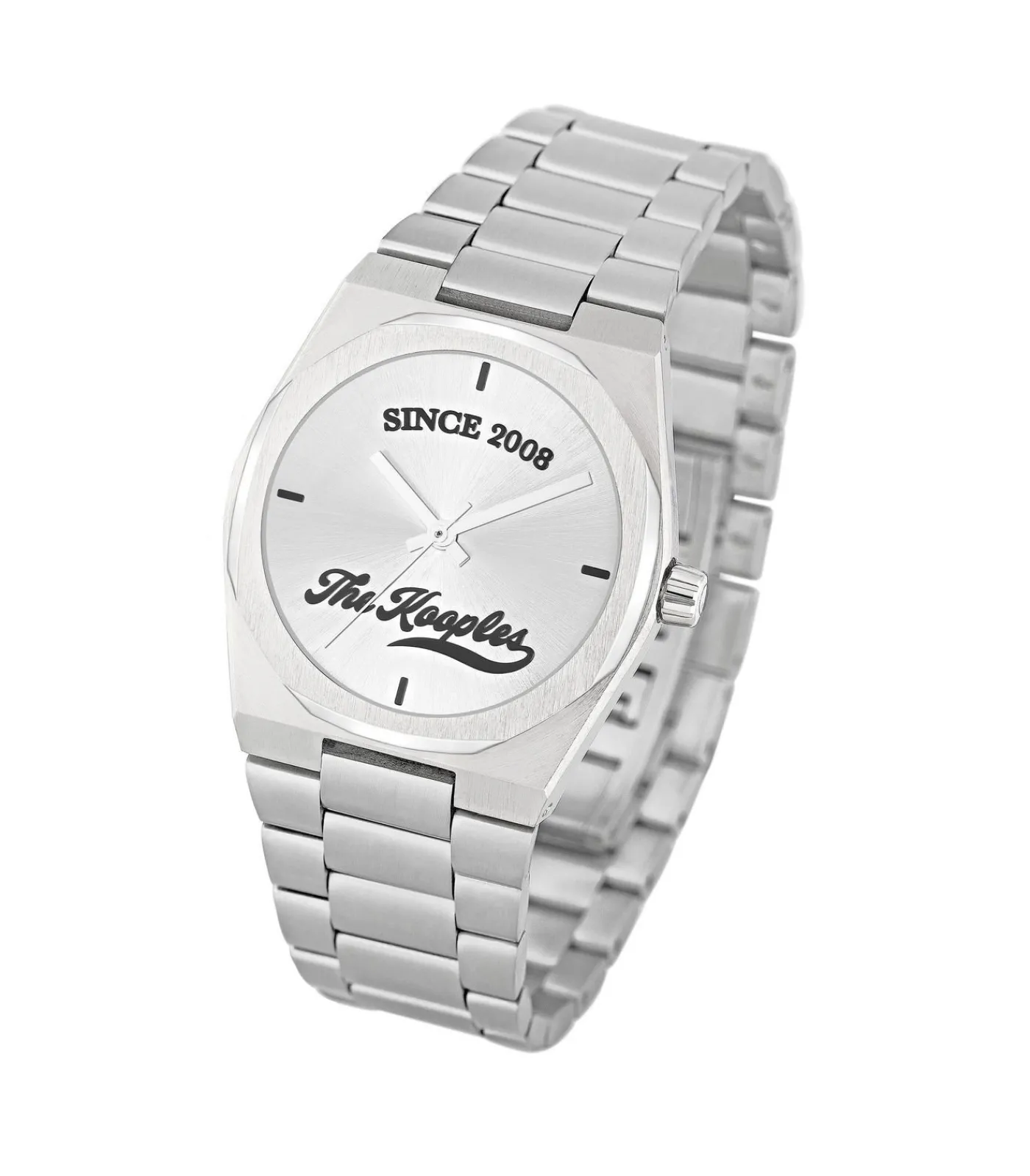 THE KOOPLES Horloge Since 2008 silver Hot