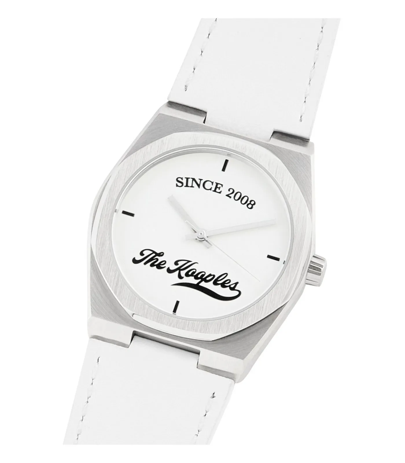 THE KOOPLES Horloge Since 2008 white Clearance