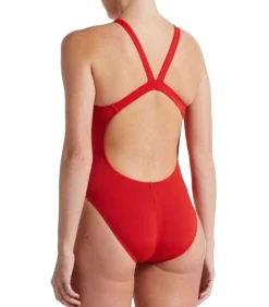 Nike HYDRASTRONG - Badpak Uit Één Stuk - Rood red Discount
